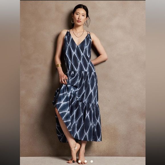 Banana Republic Dresses Bananarepublic Strappy Maxi Dress Poshmark
